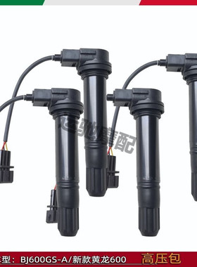 适用贝纳利黄龙BJ300/BN302黄龙600/TNT600高压包火花塞点火线圈