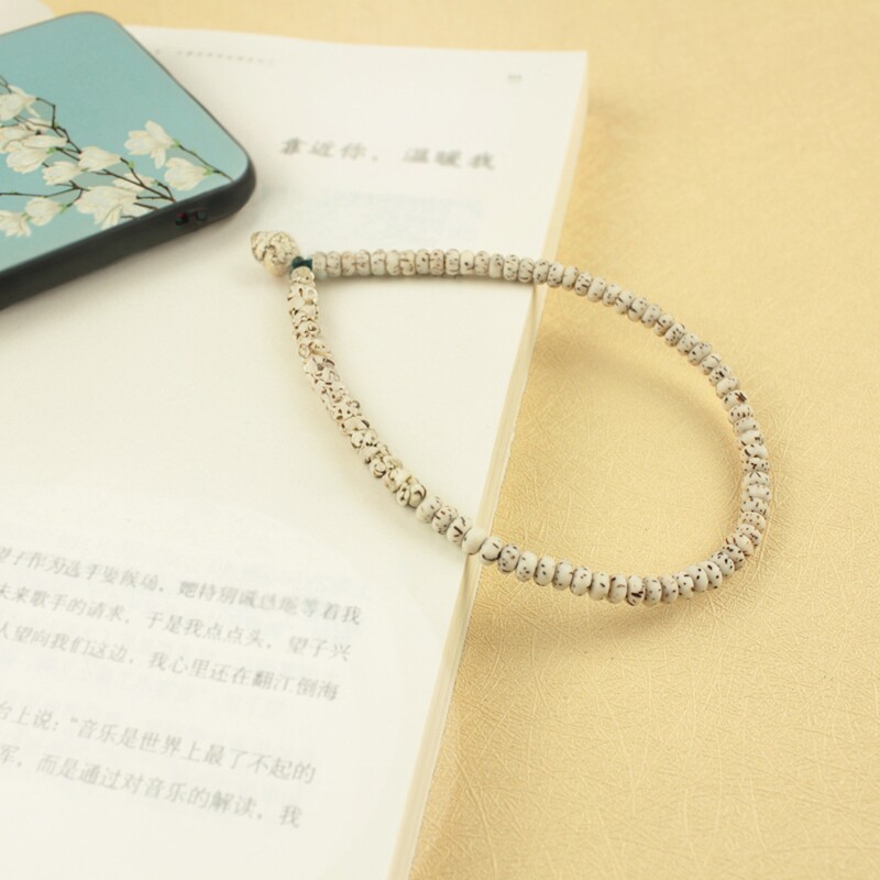 手机挂绳天然星月菩提手机链挂件手腕款挂饰高档中国风精致女串珠