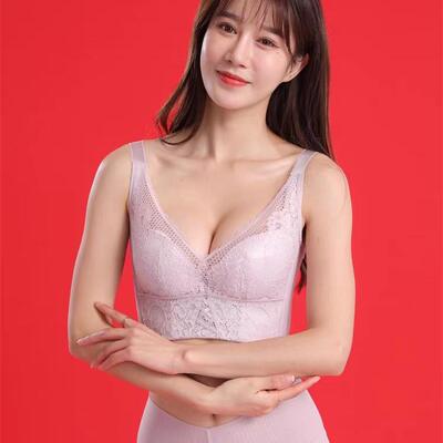 2025 夏季 新款院线侧收超高调整塑型文胸收副乳聚拢六排扣内衣女