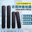 黑色地膜农用种植加厚防草除草保温盖菜菜园种菜专用塑料薄膜甘蔗