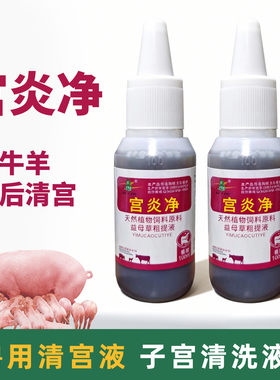 宫炎净子宫冲洗母畜子宫清洗