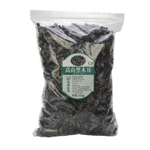 琉璃農场-高山黑木耳透明袋250g