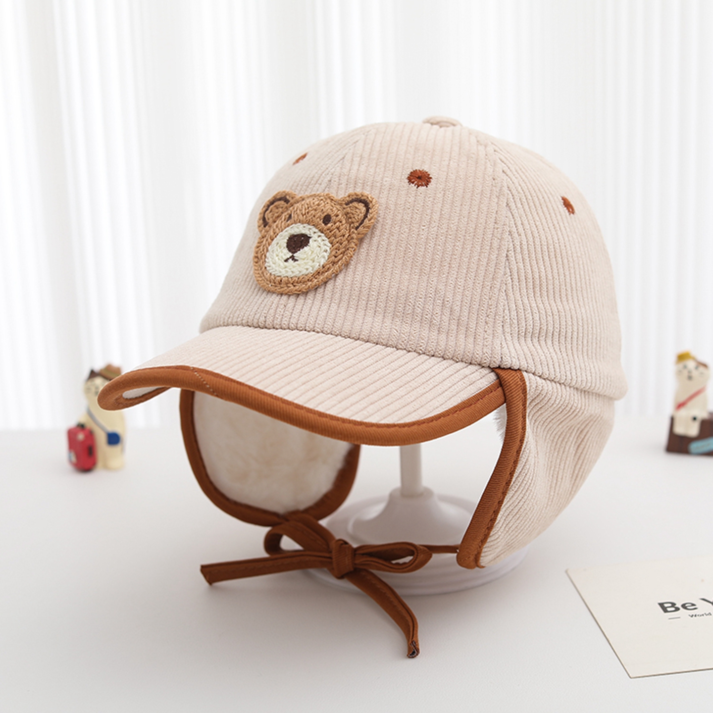 儿童鸭舌帽防寒保暖棒球帽