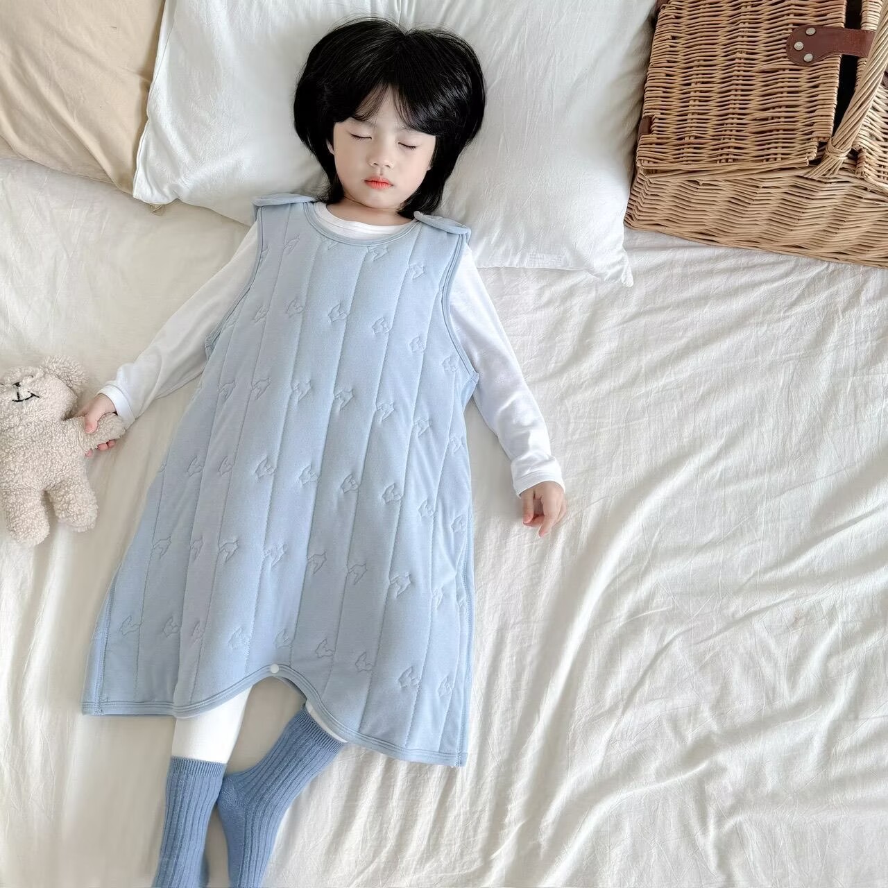 婴儿防踢被神器保暖睡袍