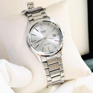 1183A 卡西欧手表男casio石英商务休闲简约指针日历情侣表 MTP