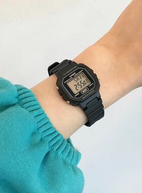 卡西欧手表女简约气质 学生潮流小方块电子表LA-20WH-1A/1B/4A1