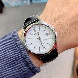 casio情侣表潮流MTP 学生手表男指针表 1183 卡西欧商务休闲