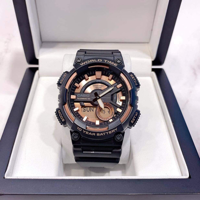 卡西欧男防水运动电子表