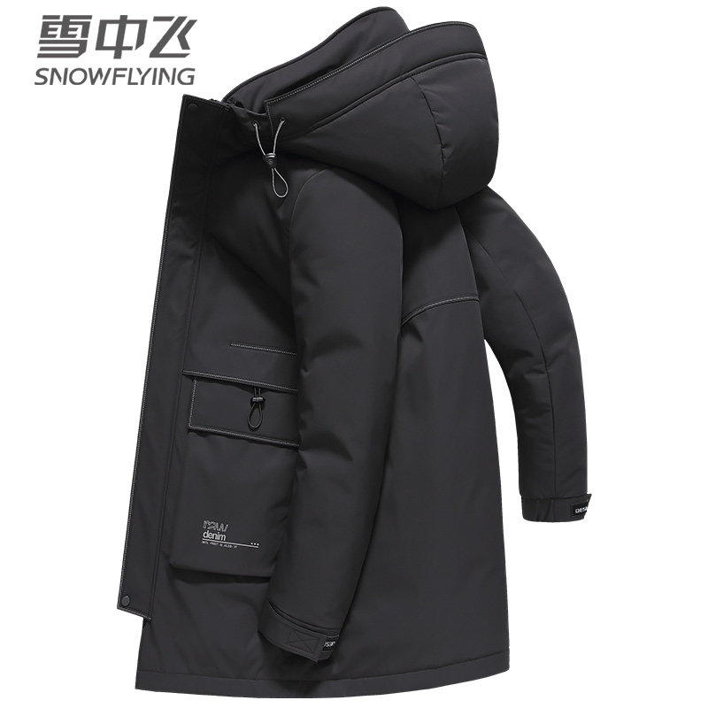 雪中飛羽絨服男2022中長款反季清倉派克服男士冬季加厚連帽外套潮在類目 男裝, 羽絨服中 - 來自Buy2taobao.com提供專業的淘寶代購服務