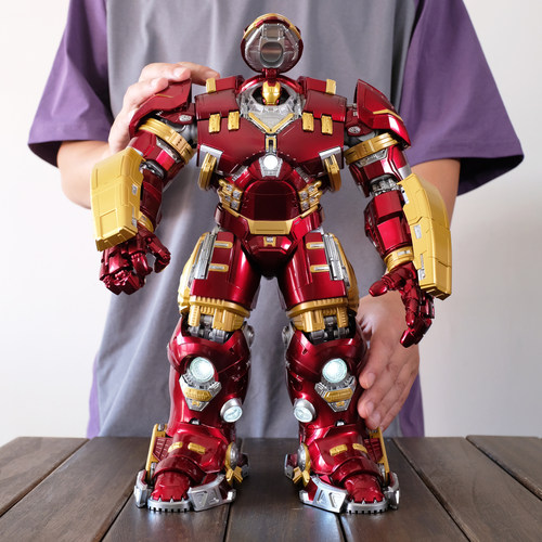 大号钢铁侠反浩克MK44收藏手办