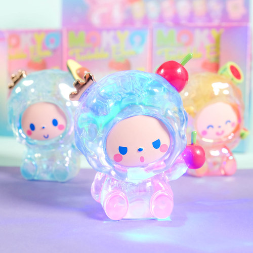正版皇冠猴缤纷水果系列炫彩盲盒