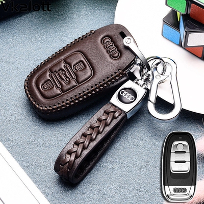 全新2022款A6L钥匙套21款a6l真皮钥匙包20款高档时尚扣19款18男女