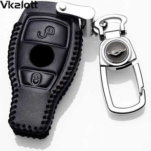 宾士gla200钥匙套真皮宾士gla钥匙套女19款宾士gla220车钥匙包扣