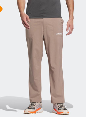 Adidas Terrex UPF PANTS男子户外防晒UPF50+运动徒步长裤IL8904