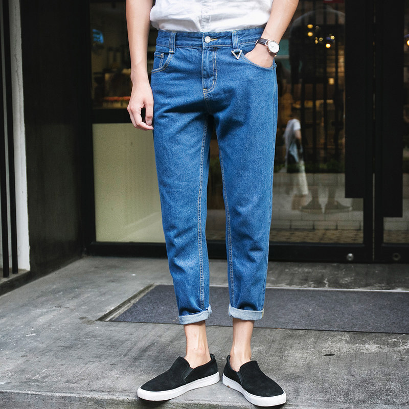 Jeans pour adolescent Sarouel en CVC pour été - Ref 1462684 Image 4