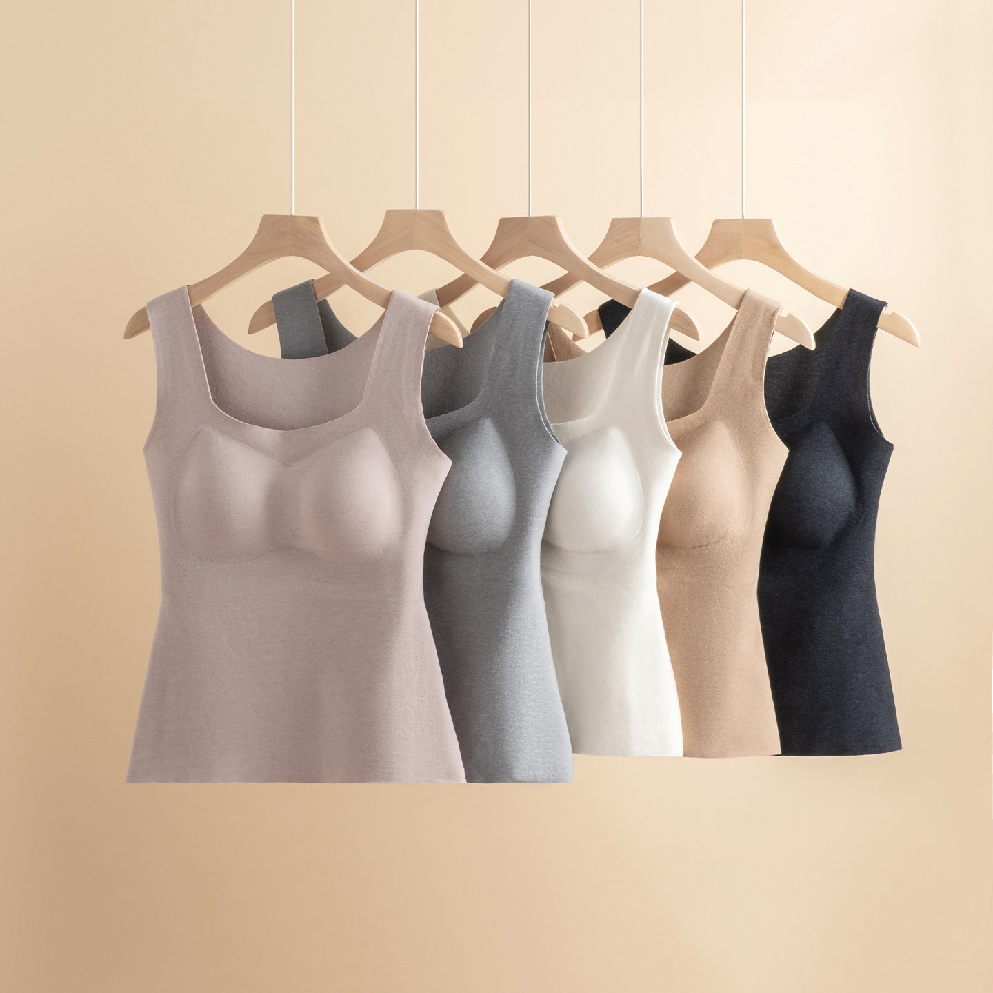 冬季好穿，磨绒保暖背心女加厚美背带胸垫免穿文胸内搭打底上衣,女士内衣/男士内衣/家居服,保暖背心,淘宝优惠券,粉丝福利购,淘宝优惠卷