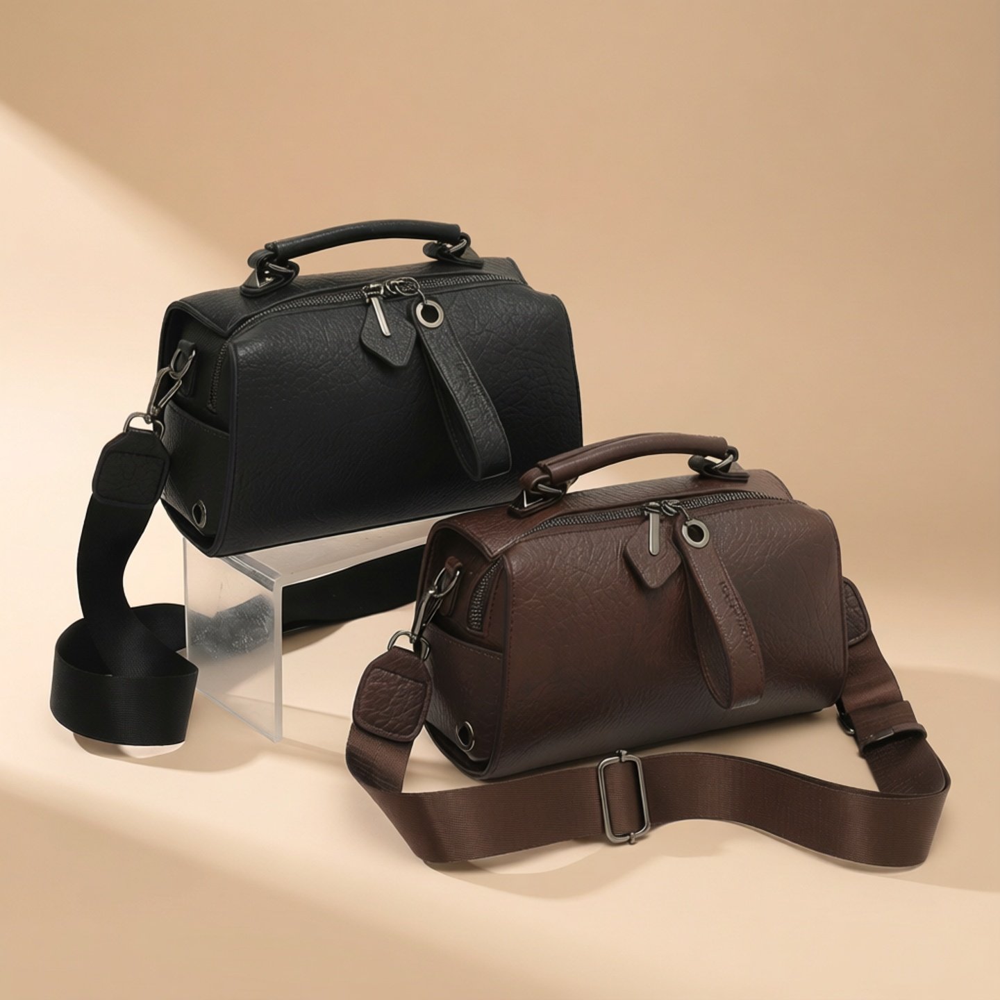 2026新款网红爆款单肩手提包女士小众枕头包撞色通勤斜跨包小包包,箱包皮具/热销女包/男包,波士顿包,淘宝优惠券,粉丝福利购,淘宝优惠卷