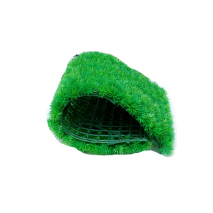 鱼缸造景柔软加密铺底绿草皮仿真水草鱼缸草坪 水族箱装饰草地