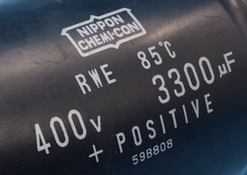 400V3300UF 日本进口化工黑金刚电容3300UF450V 85度 全新原装