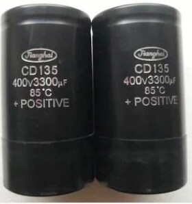 全新 400V3300UF CD135 江海 / STG 电解电容 尺寸 体积 77x105