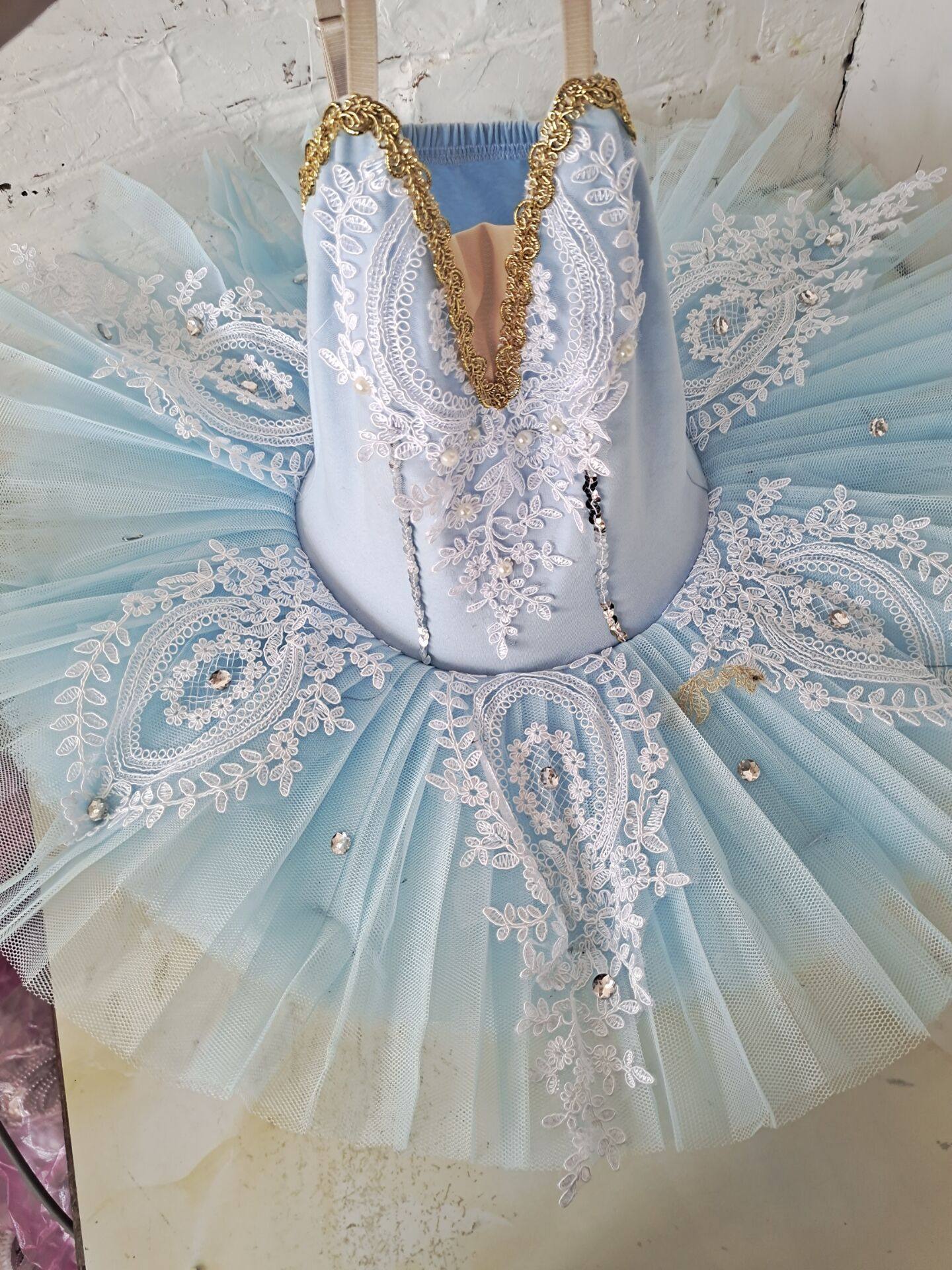 新款儿童芭蕾舞裙演出服tutu裙小天鹅舞蹈表演服女童芭蕾舞蓬蓬裙