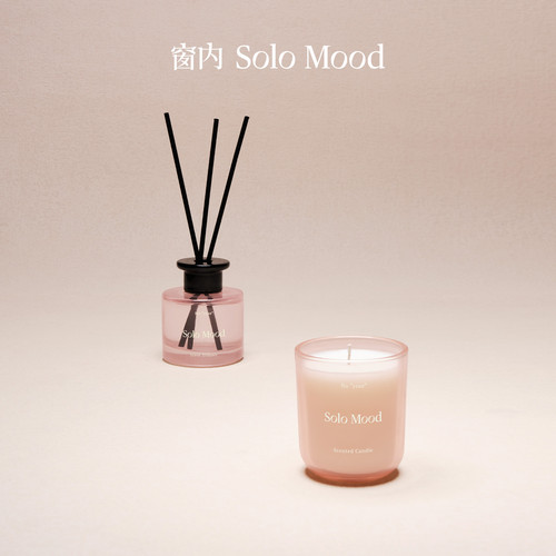 窗内solo mood【不是玫瑰】无火香薰室内持久香氛蜡烛摆件氛围感