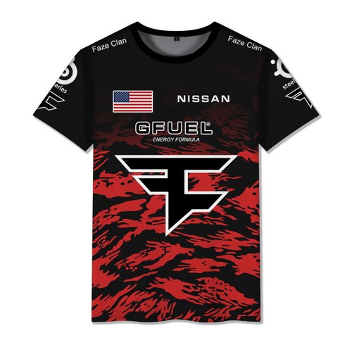 faze短袖短袖T恤战队队服