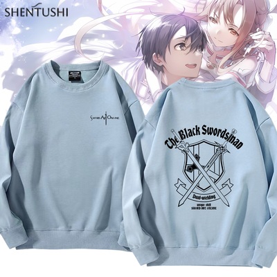 加绒柔顺亲肤保暖圆领卫衣