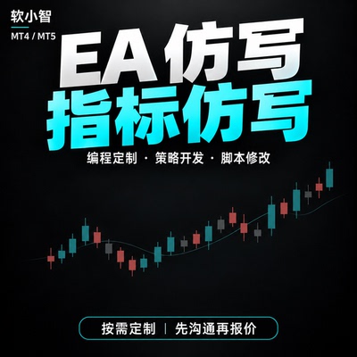 MT4/MT5 EA仿写指标仿写MQL4/MQL5 编程定制开发量化策略脚本修改