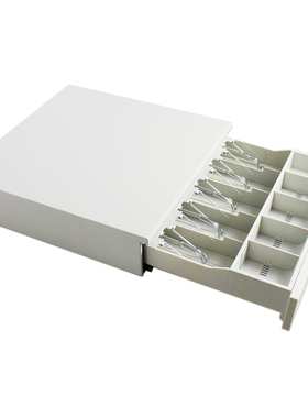 钱箱条码秤收银机电子秤专用三挡豪华收款机白色黑色钱箱