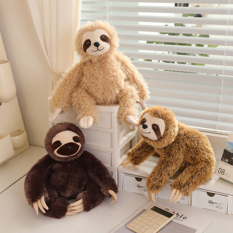 可爱树懒毛绒玩具动物公仔娃娃生日礼物女生可爱跨境玩偶抱枕