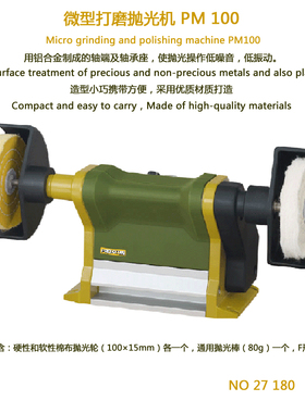 27180打磨机抛光机PM100造型小巧抛光轮携带方便木艺入门木匠之选