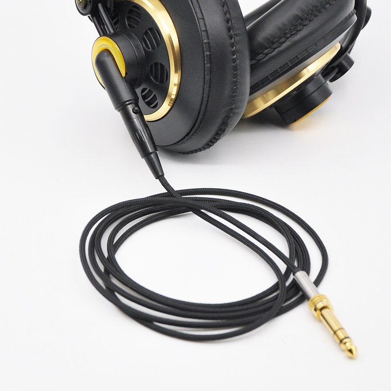 EarmaxAKG k275 k712 Q701 k271 k702 K141 K171卡侬XLR耳机线