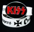New Kiss Band White Cool Cross