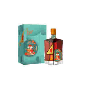 张裕男人四十可雅白兰地蛇年生宵版白兰地700ml40度礼盒装送礼