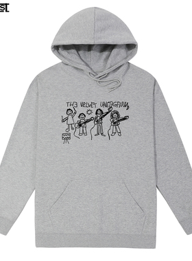 Nico THE Velvet Underground地下丝绒摇滚乐队专辑男女连帽卫衣