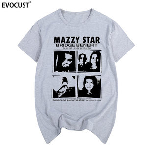 Mazzy Star短袖T恤T恤迷星摇滚The Cure Radiohead Fleet Foxes