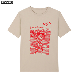 joy division摇滚乐队短袖T恤小队love will tear us apart again