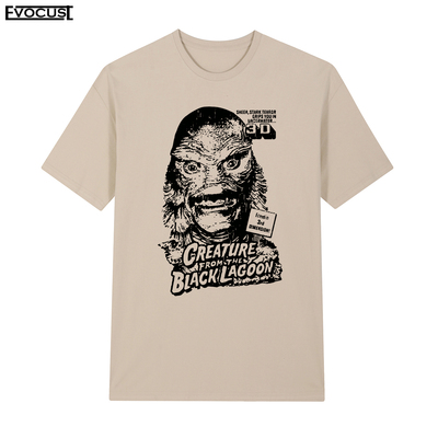 Creature from the Black Lagoon黑湖妖潭复古怀旧电影短袖T恤