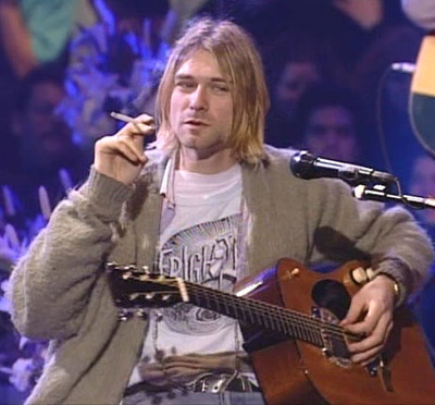 kurt cobain Nirvana涅磐摇滚乐队科特科本同款男女短袖T恤