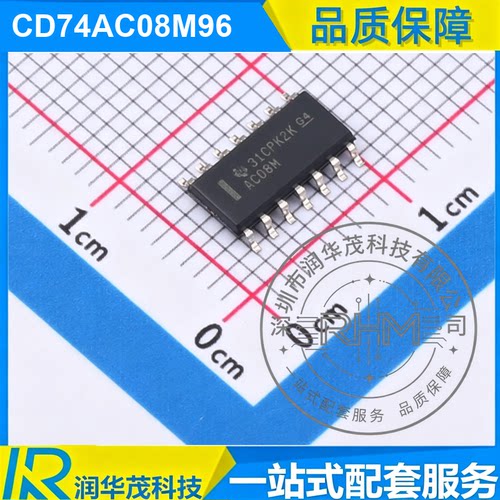 现货 全新 CD74AC08M96 SOIC-14 丝印 AC08M 4CH 5V 与门 SMD TI