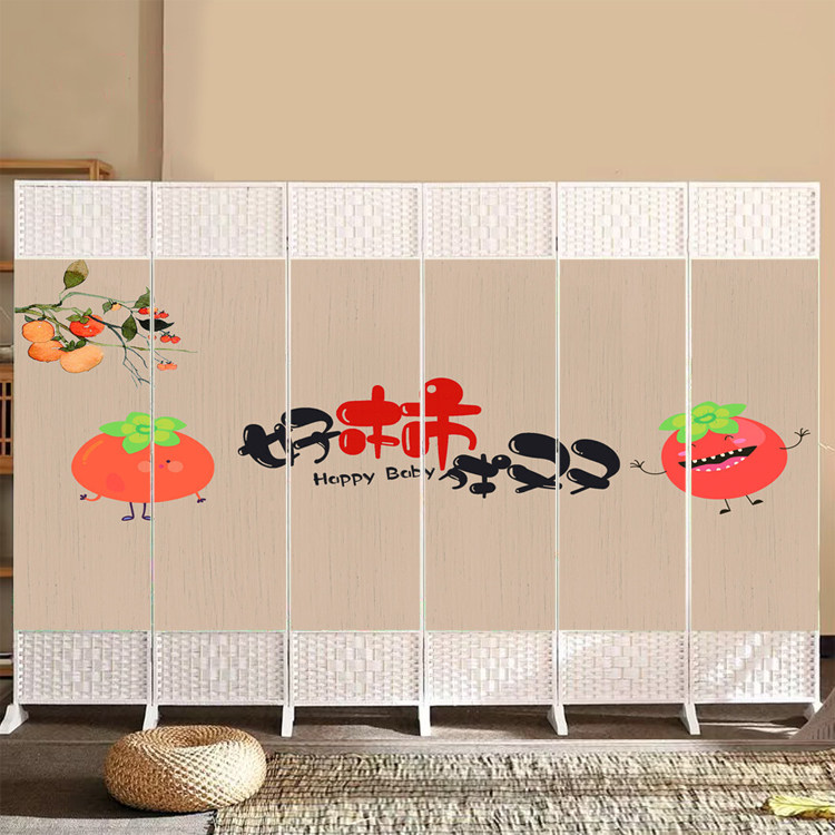 屏风隔断客厅2026新款遮挡帘平风折叠可移动中医养生馆会所美容院