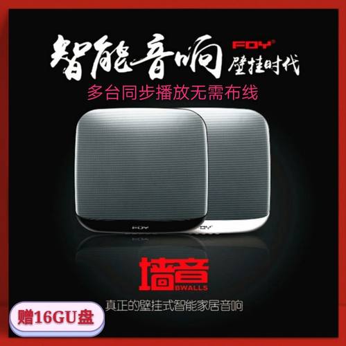 fdy FW3A室内壁挂蓝牙音响店用智能挂式无线音箱挂墙低音炮直销