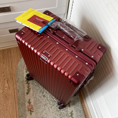 MYER! Xuất khẩu vali khung nhôm siêu nhẹ có bánh xe im lặng Vali học sinh 22 inch Vali công sở nam nữ gia vali keo xach tay vali keo du lich