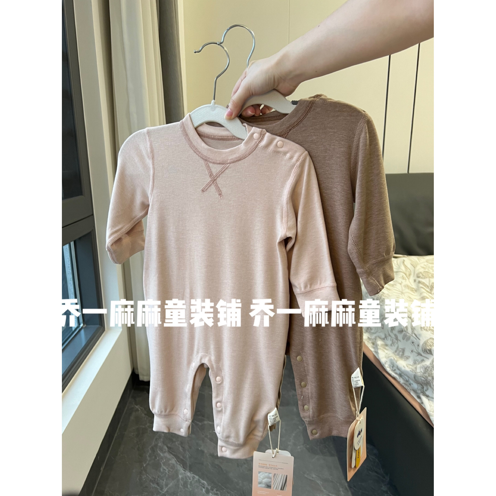婴儿连体衣春秋款睡衣男女宝宝哈