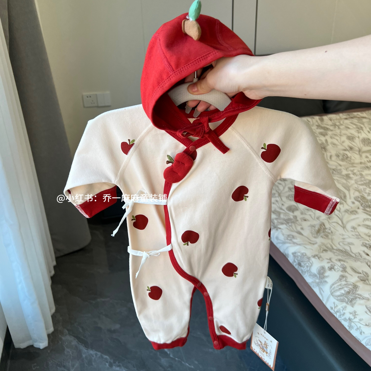 婴儿衣服纯棉a类四季款满月百天