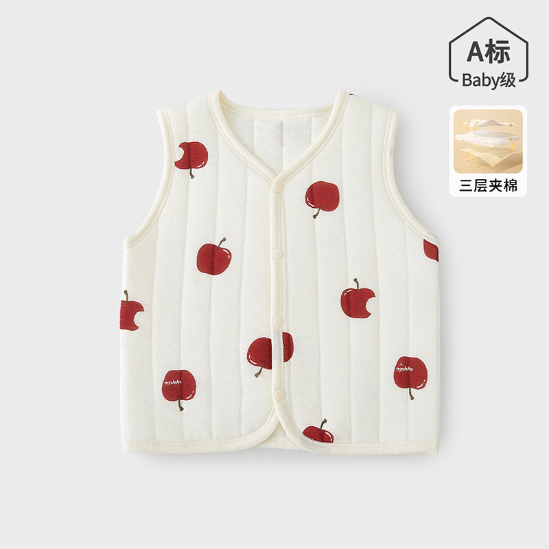 加厚保暖婴儿宝宝马甲
