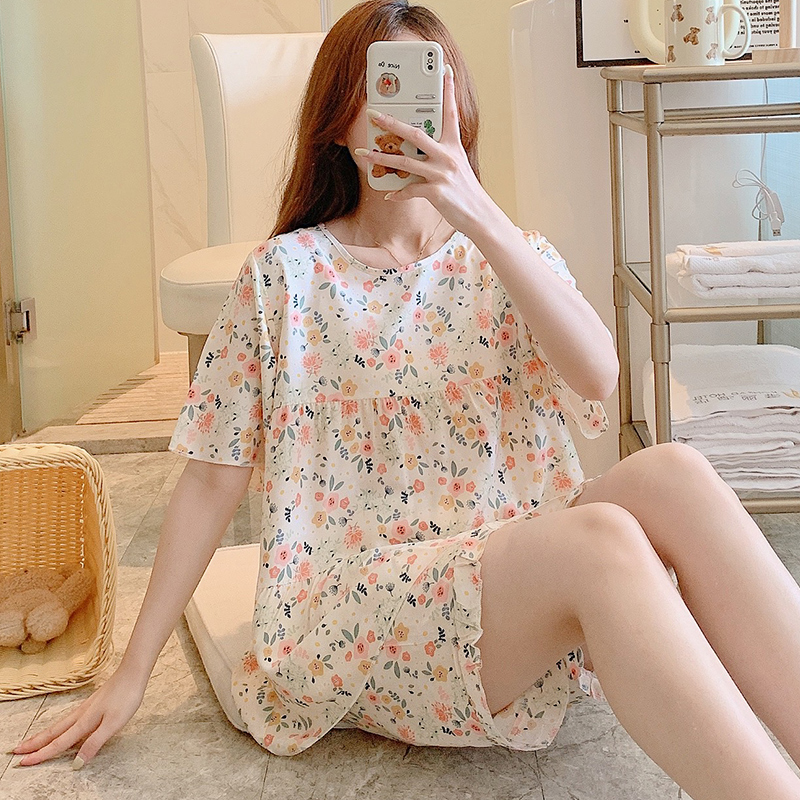 绵绸家居服女人造棉家居服