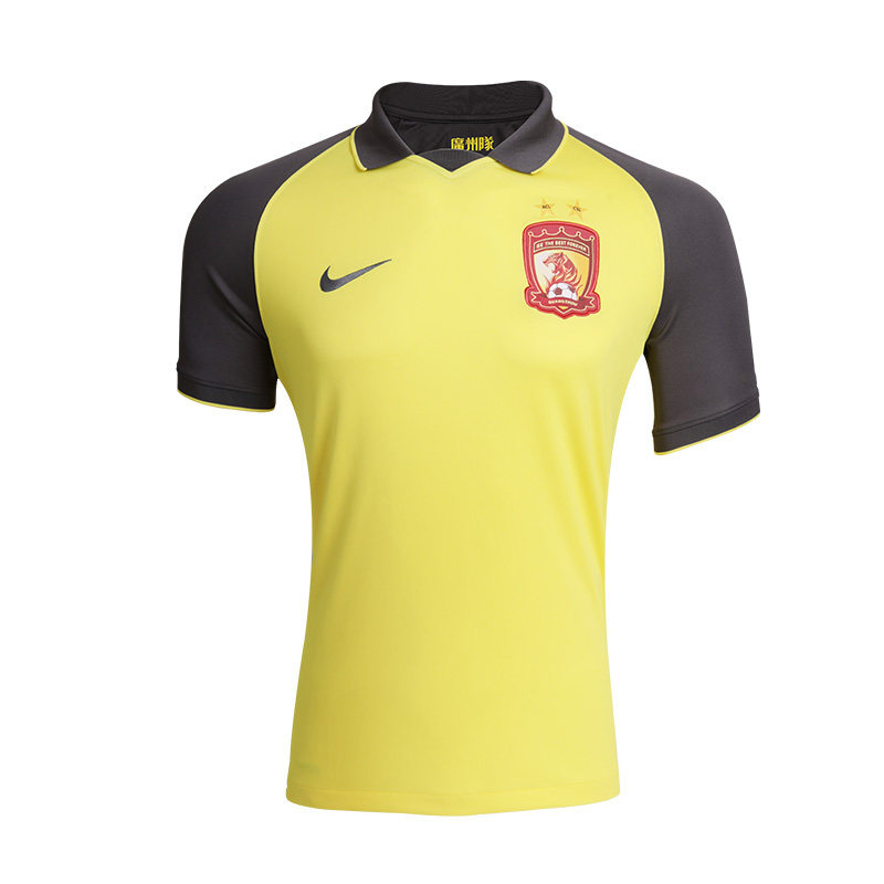 2021赛季广州队球员版客场球衣光版(球员同款)不含冠军星印制