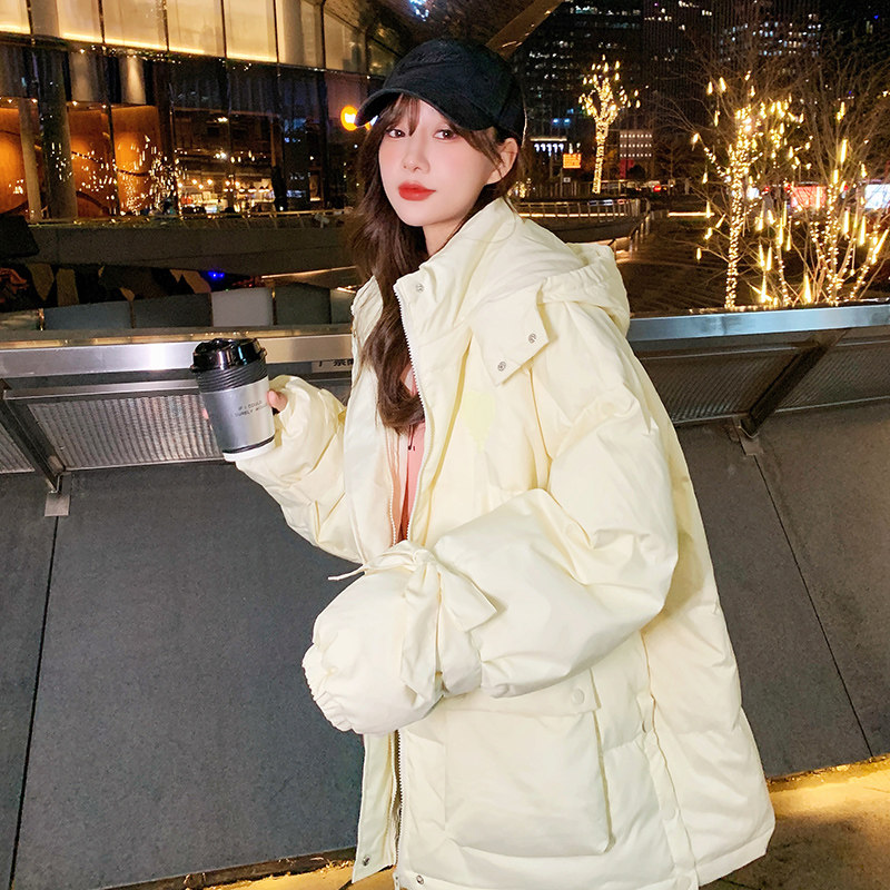 加厚面包服短款羽绒棉衣韩版